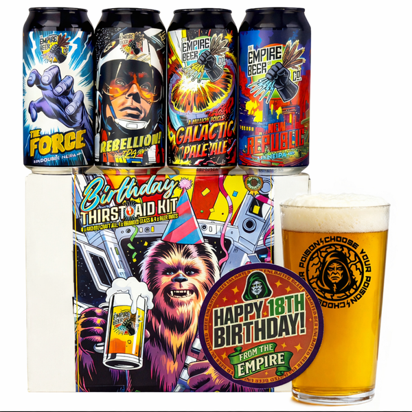 Happy 18th Birthday  'Thirst Aid Gift Pack'
