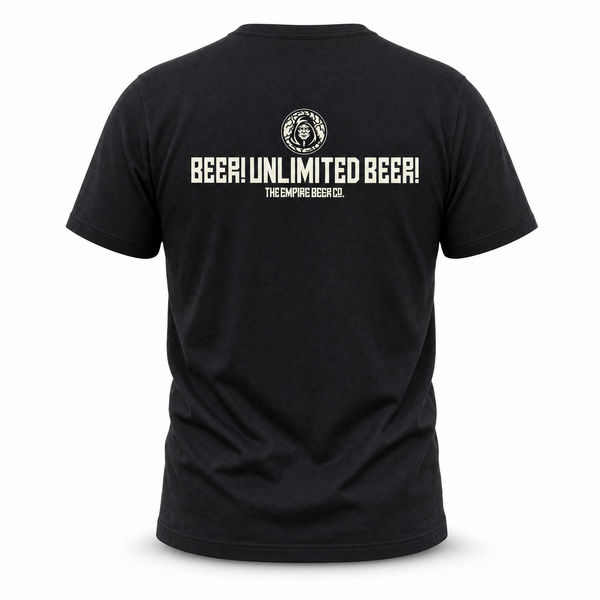 'BEER! UNLIMITED BEER!' Tee Shirt