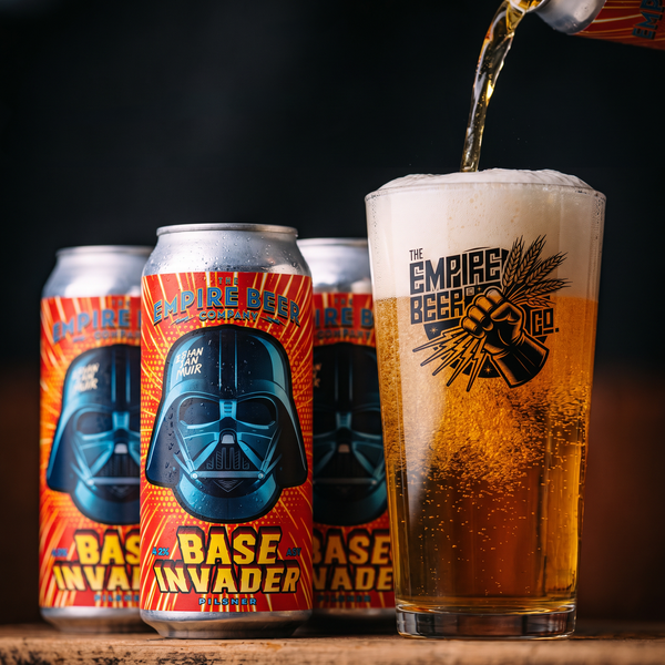 Base InVADER: Pilsner 4.2% - Designed in collaboration with Brian I Muir