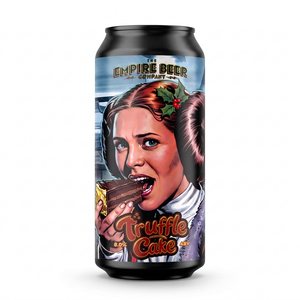 Truffle Cake Stout with black can